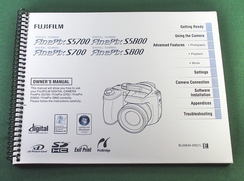 Fujifilm finepix s5700 s5800 - fujifilm,