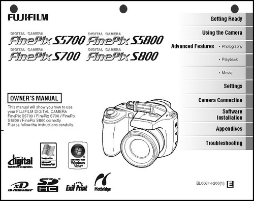 Fujifilm finepix s700 - fujifilm,